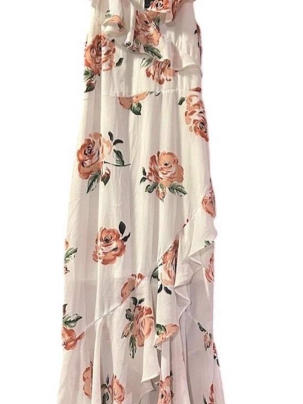 Disney Pink and White Floral Midi Dress